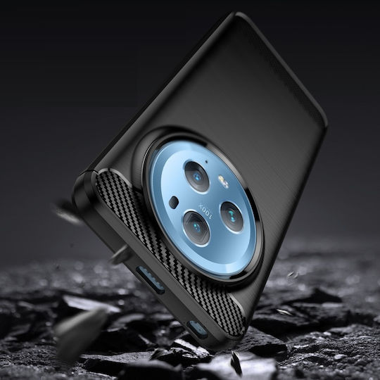 Honor Umschlag Rückseite Kunststoff / Silikon Schwarz (Realme 5 Pro)