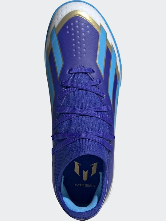 X Crazyfast Messi League TF Παιδικά Ποδοσφαιρικά Παπούτσια με Σχάρα Μπλε