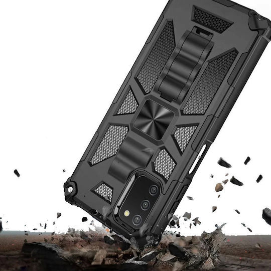 Erbord Back Cover Μεταλλικό Μαύρο (Galaxy A03s)