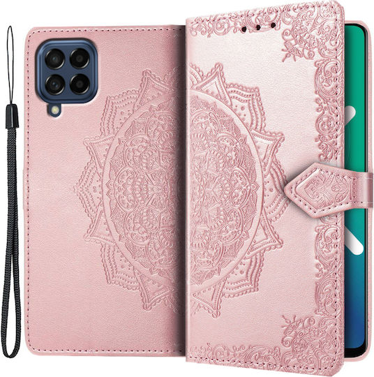 Erbord Buchen Sie Synthetisches Leder / Kunststoff / Silikon Rosa (Galaxy M53 5G)