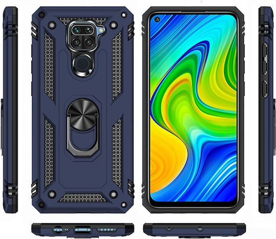 Erbord Back Cover Μεταλλικό Μπλε (Redmi Note 9)