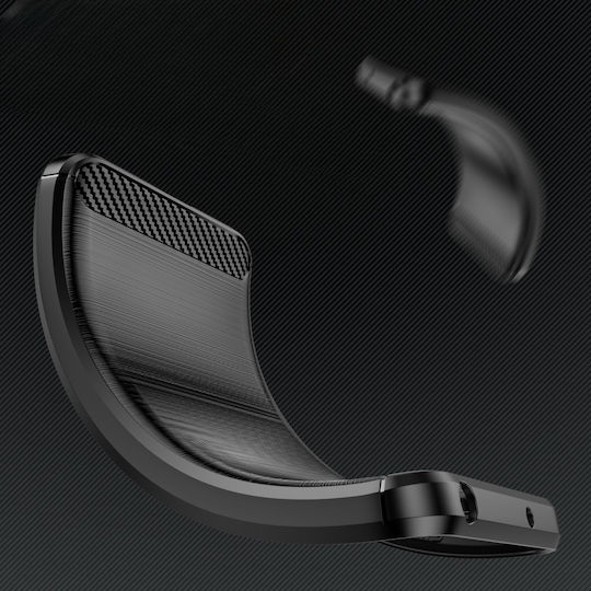 Infinix Back Cover Plastic / Silicon Negru (Infinix Hot 20i, Carbon)