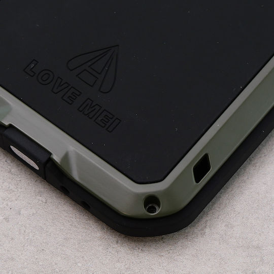 Love Mei Back Cover Metallic Green (iPhone 13 mini)