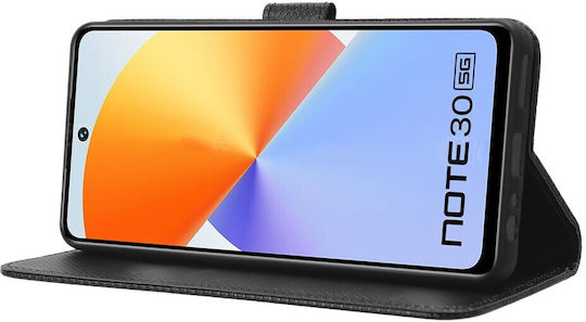 Smart Wallet Δερματίνης Μαύρο (TCL 30 / 30+ / 30 5G)