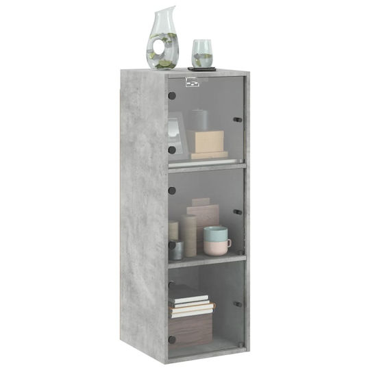 vidaXL Bathroom Cabinet L35xW37xH100cm Gray