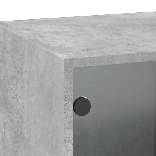 vidaXL Bathroom Cabinet L35xW37xH100cm Gray
