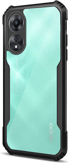 Oppo Umschlag Rückseite Schwarz (Oppo A78 4G)