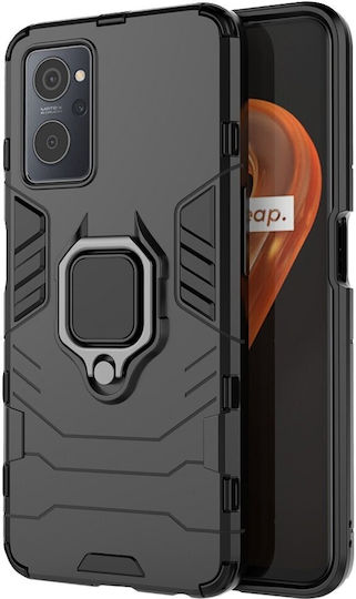 Erbord Umschlag Rückseite Schwarz (Realme 9iOppo A96)