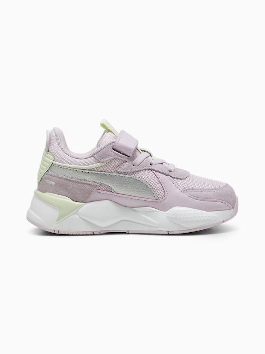 Puma Παιδικά Sneakers Rs-x με Σκρατς Ροζ