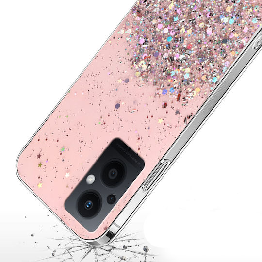 Erbord Back Cover Πλαστικό / Σιλικόνης Ροζ (Oppo Reno7 Lite)