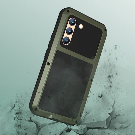 Love Mei Back Cover Μεταλλικό Πράσινο (Galaxy S22 5G)