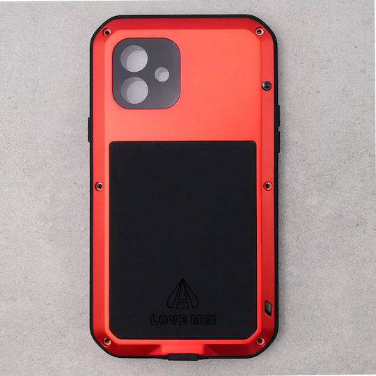 Love Mei Back Cover Μεταλλικό Κόκκινο (iPhone 11)