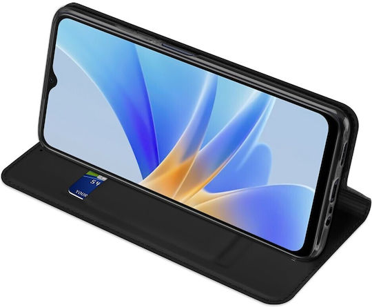 Dux Ducis Skinpro Книга Черен (Oppo A17)