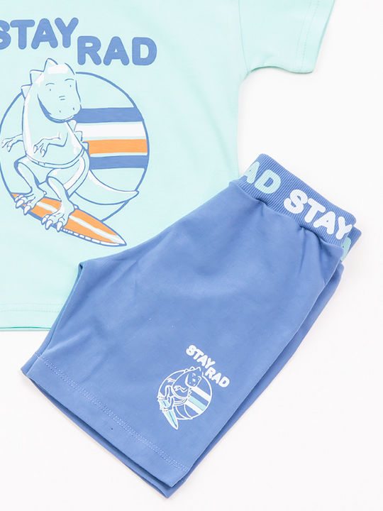 Trax Kids Set with Shorts Green 2 Pieces