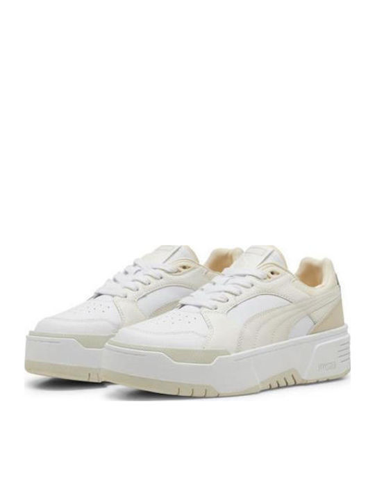PUMA CA Flyz Флатформи Сникърси Бели