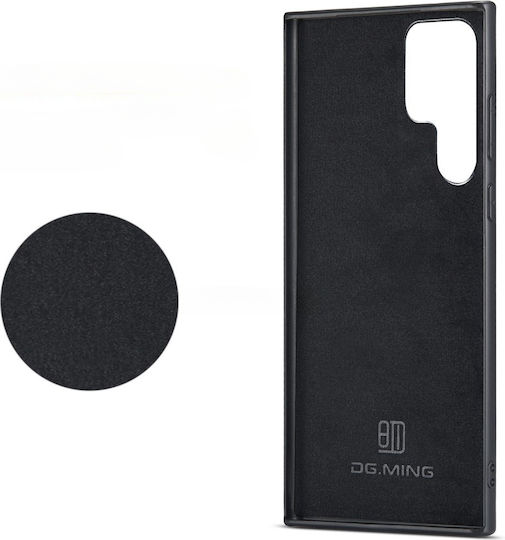 DG.MING Портмоне Изкуствена кожа / Силикон / Пластмаса Червен (Galaxy S23 Ultra)