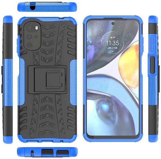 Erbord Back Cover Πλαστικό / Σιλικόνης Μπλε (Moto G22)