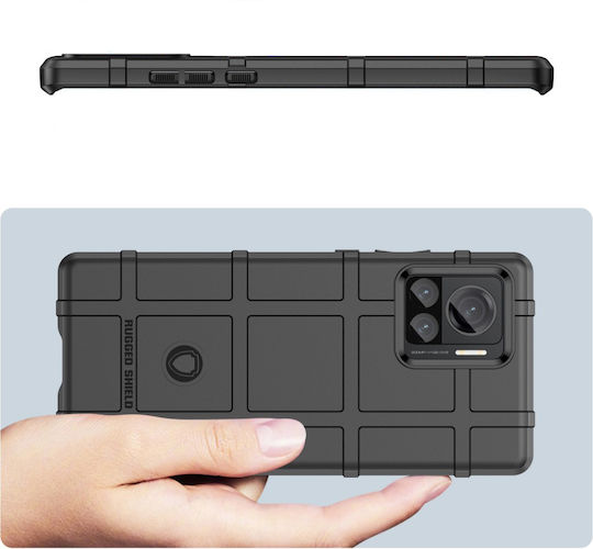 Erbord Back Cover Σιλικόνης Μαύρο (Motorola Edge 30 Ultra)