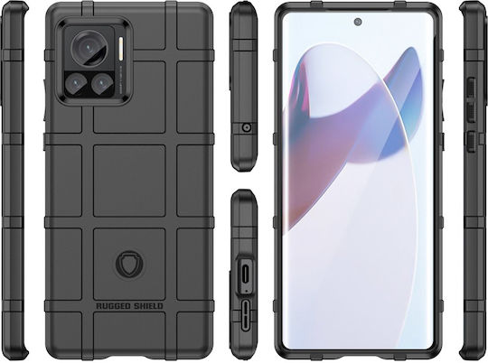 Erbord Back Cover Σιλικόνης Μαύρο (Motorola Edge 30 Ultra)
