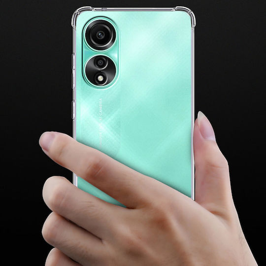 Oppo Back Cover Σιλικόνης Διάφανο (Oppo A78 4G)