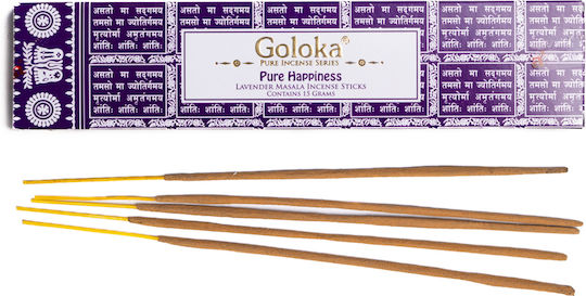 Goloka Duftstäbchen mit Duft reines Glück 15gr