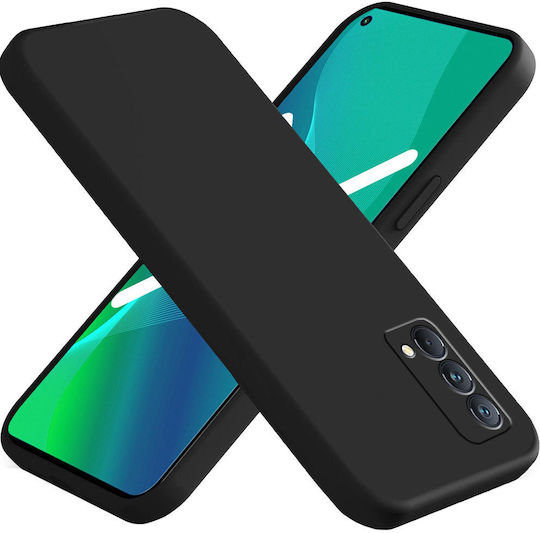 Erbord Back Cover Σιλικόνης Μαύρο (Realme GT Master)