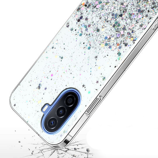Erbord Umschlag Rückseite Kunststoff / Silikon Transparent (Huawei Nova Y70)