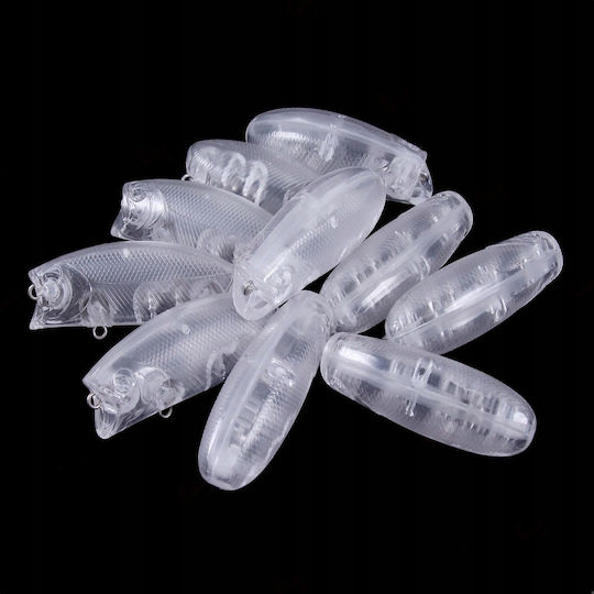Nălucă Artificială 6buc/9.3gr Transparent Set 10buc