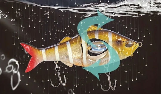 Τεχνητό Δόλωμα Ψαράκι (Minnow) 13.5εκ./35gr Μπεζ