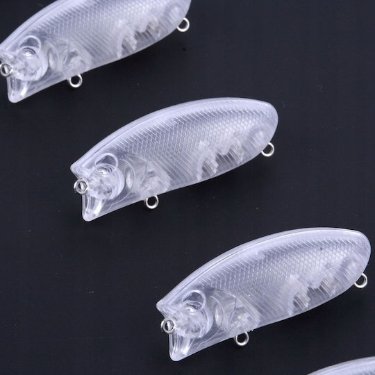 Nălucă Artificială 6buc/9.3gr Transparent Set 10buc