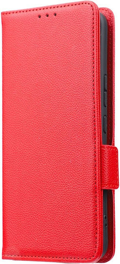 Wallet Δερματίνης Κόκκινο (Nokia X30 5G)