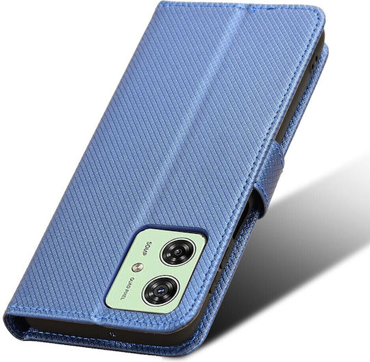Erbord Книга Изкуствена кожа Син (Motorola Moto G54 5G)