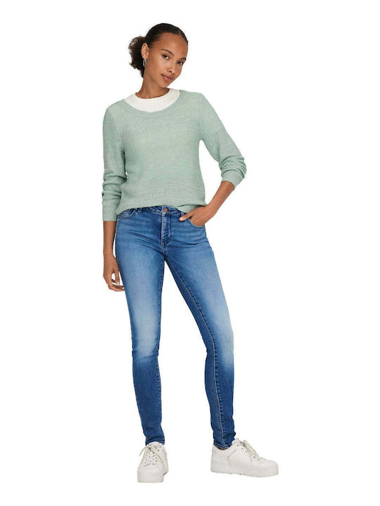 Women's Long Sleeve Sweater Coral
