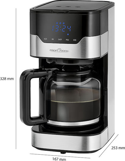 Profi Cook PC-KA 1169 Προγραμματιζόμενη Καφετιέρα Φίλτρου 900W