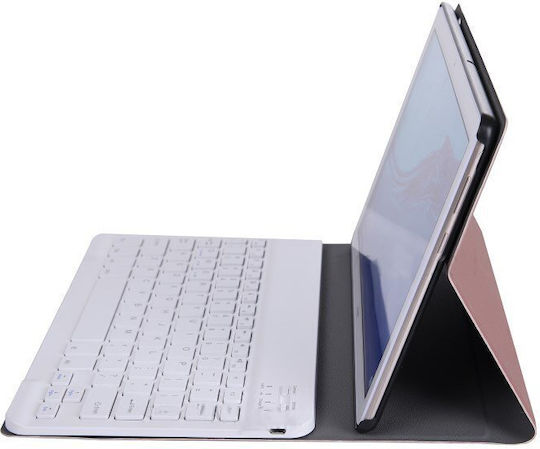 Flip Cover mit Tastatur Englisch US Gold für MediaPad T5 10.1