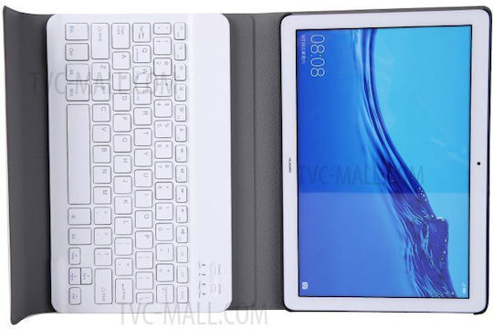 Flip Cover mit Tastatur Englisch US Gold für MediaPad T5 10.1