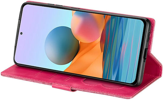 Samsung Brieftasche Synthetisches Leder Rosa (Samsung Galaxy A55)