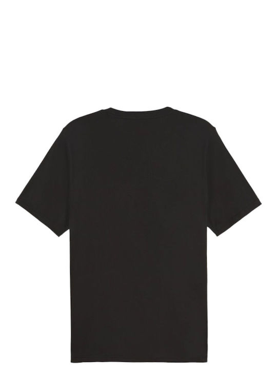 Puma Men's Short Sleeve T-shirt Black