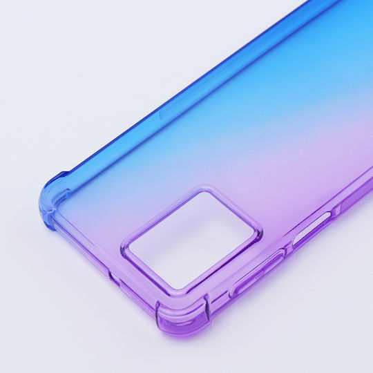 Motorola Gradient Dropproof Back Cover Plastic / Silicon Violet (Motorola Moto G54 5G)