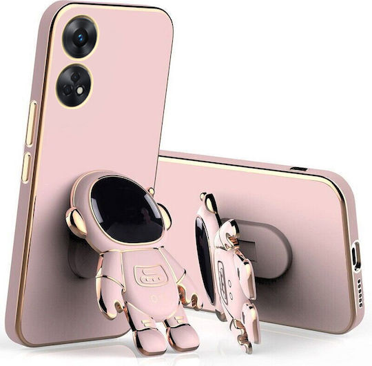 Back Cover Silicon Roz (Oppo Reno8 T)