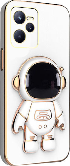 Back Cover Σιλικόνης Λευκό (Realme C35)