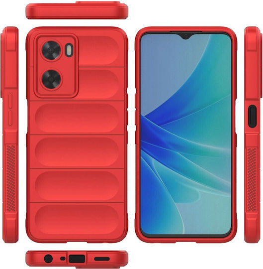 Back Cover Πλαστικό / Σιλικόνης Κόκκινο (Oppo A57s)