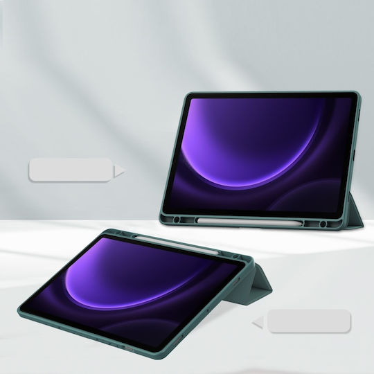 Flip Cover Durabilă Verde (Samsung Galaxy Tab S9 FE)