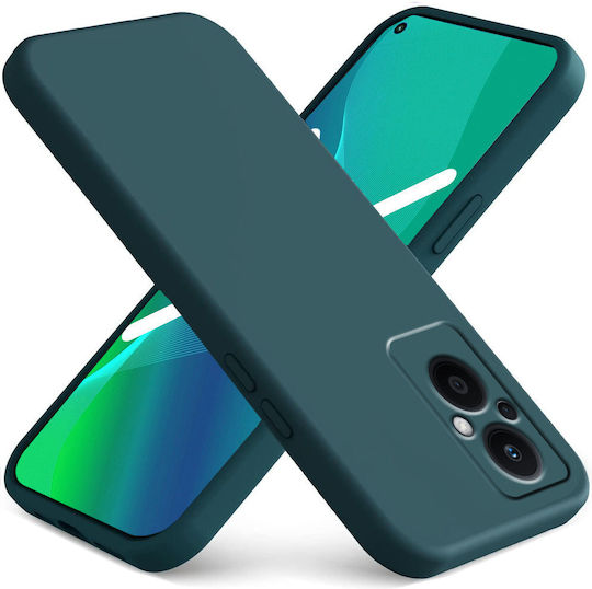 Erbord Back Cover Σιλικόνης Πράσινο (Oppo Reno7 Lite)
