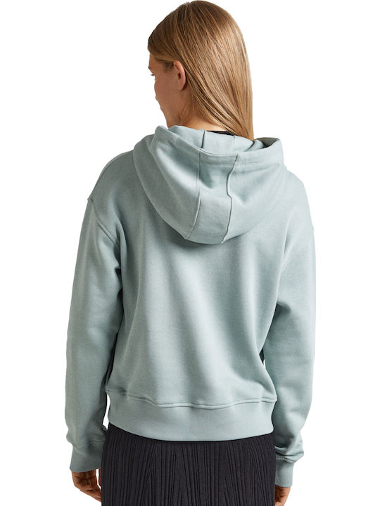 Harriet Women's Sweatshirt Hooded Green