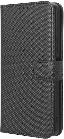 Smart Wallet Δερματίνης Μαύρο (Huawei Nova 11i)
