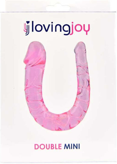 Loving Joy Двойно Мини Двойно Дилдо Розово 28см
