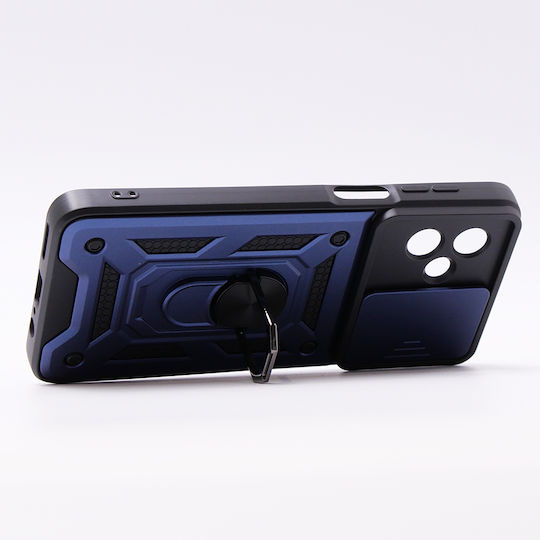 Motorola Back Cover Μεταλλικό Μπλε (Motorola Moto G54 5G)