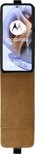 Erbord Buchen Sie Leder / Synthetisches Leder Schwarz (Moto G31)