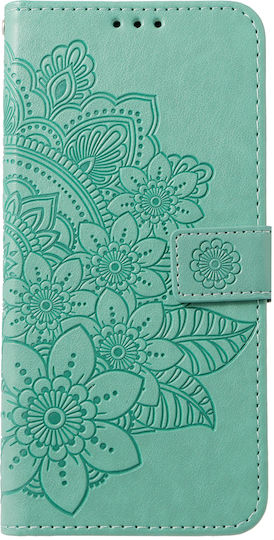 Book Piele artificială / Plastic / Silicon Verde (Realme 11 Pro / 11 Pro+)